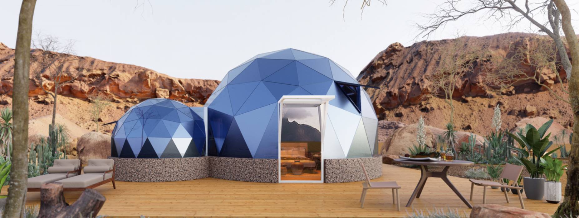 炉霍县球形智能光伏玻璃星空房